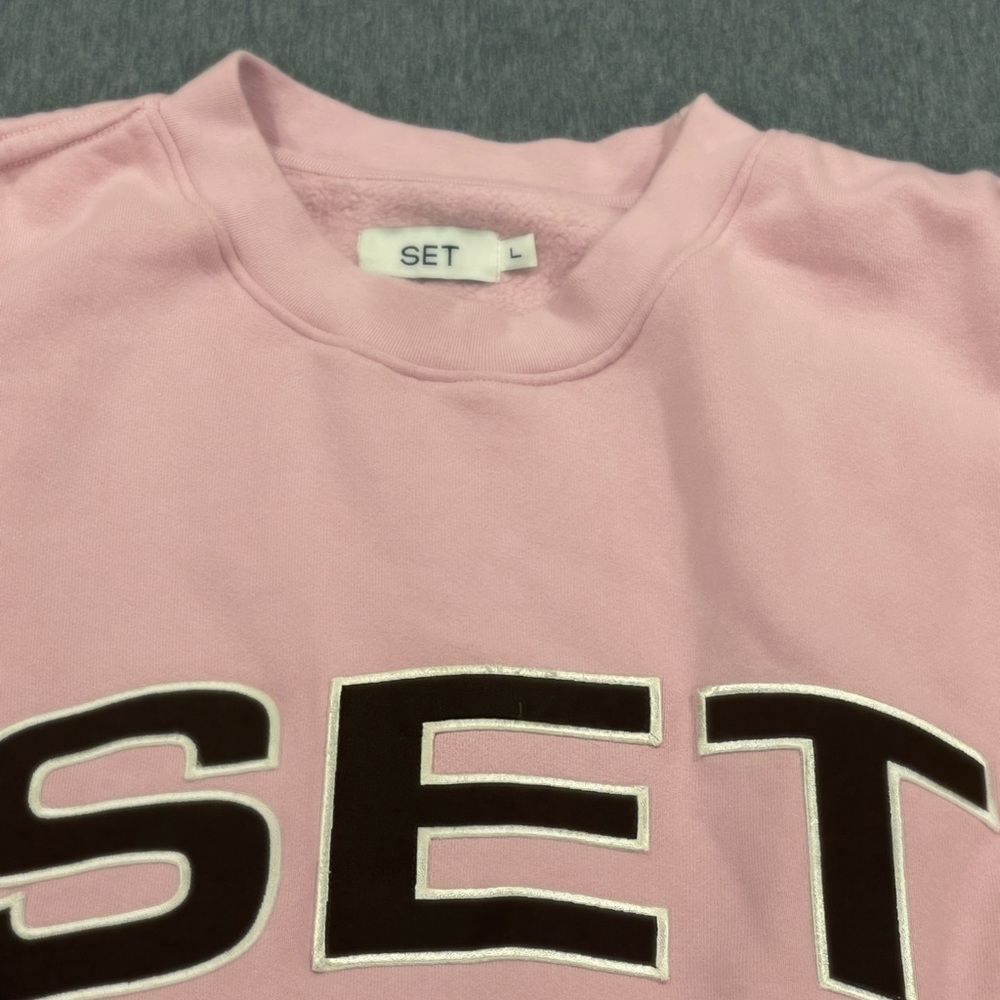 Pink SET Sport Staple Crewneck - Picture 2 of 5